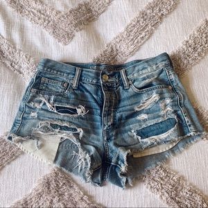American Eagle Vintage Hi-rise Festival Shorts
